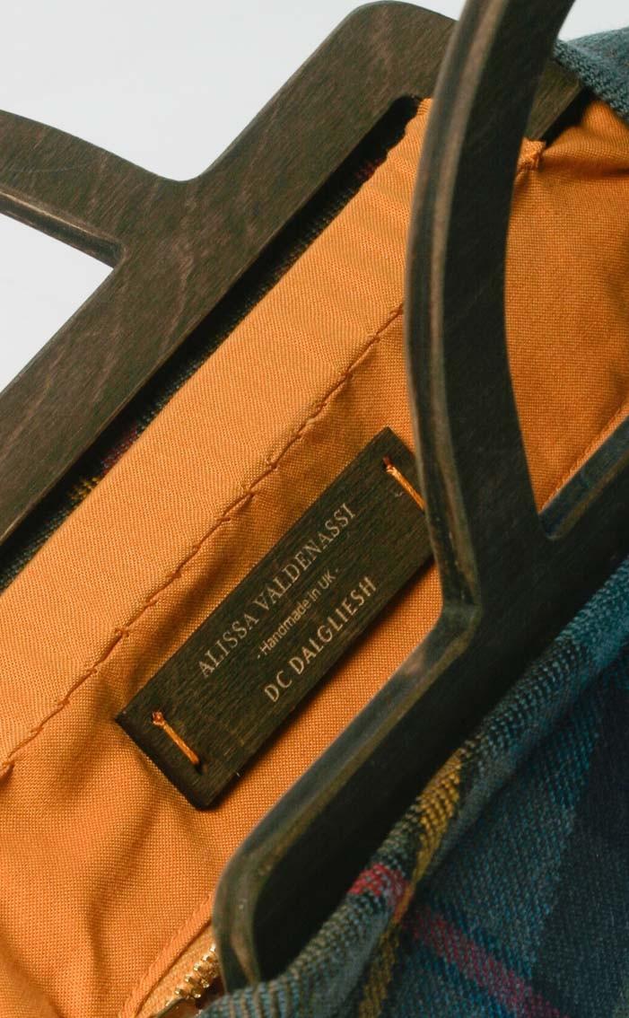 Clan D.C. Dalgliesh Exclusive: Large Framed Tartan Handbag