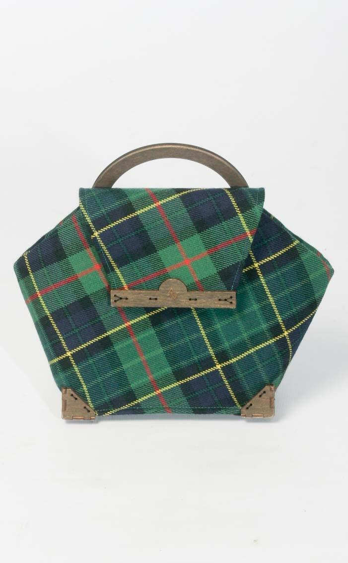 clan D.C. Dalgliesh Exclusive: Mini Framed Tartan Handbag