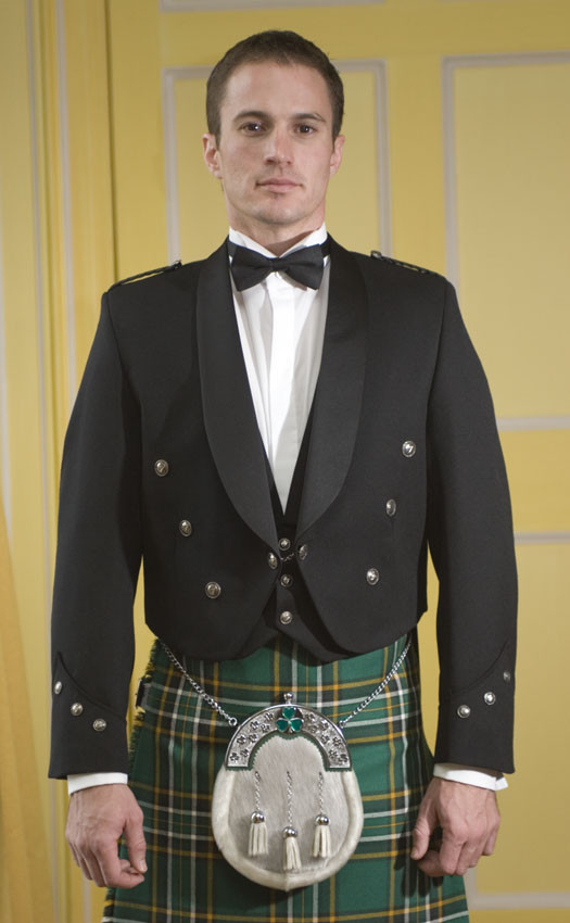 clan Made to Measure Irish Brian Boru Jacket with vest