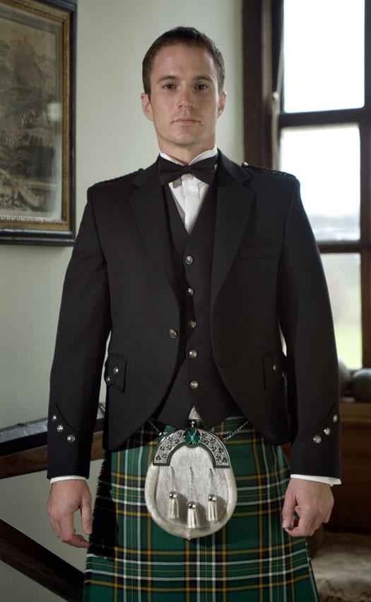 clan Made to Measure Irish Kilkenny Jacket and Vest