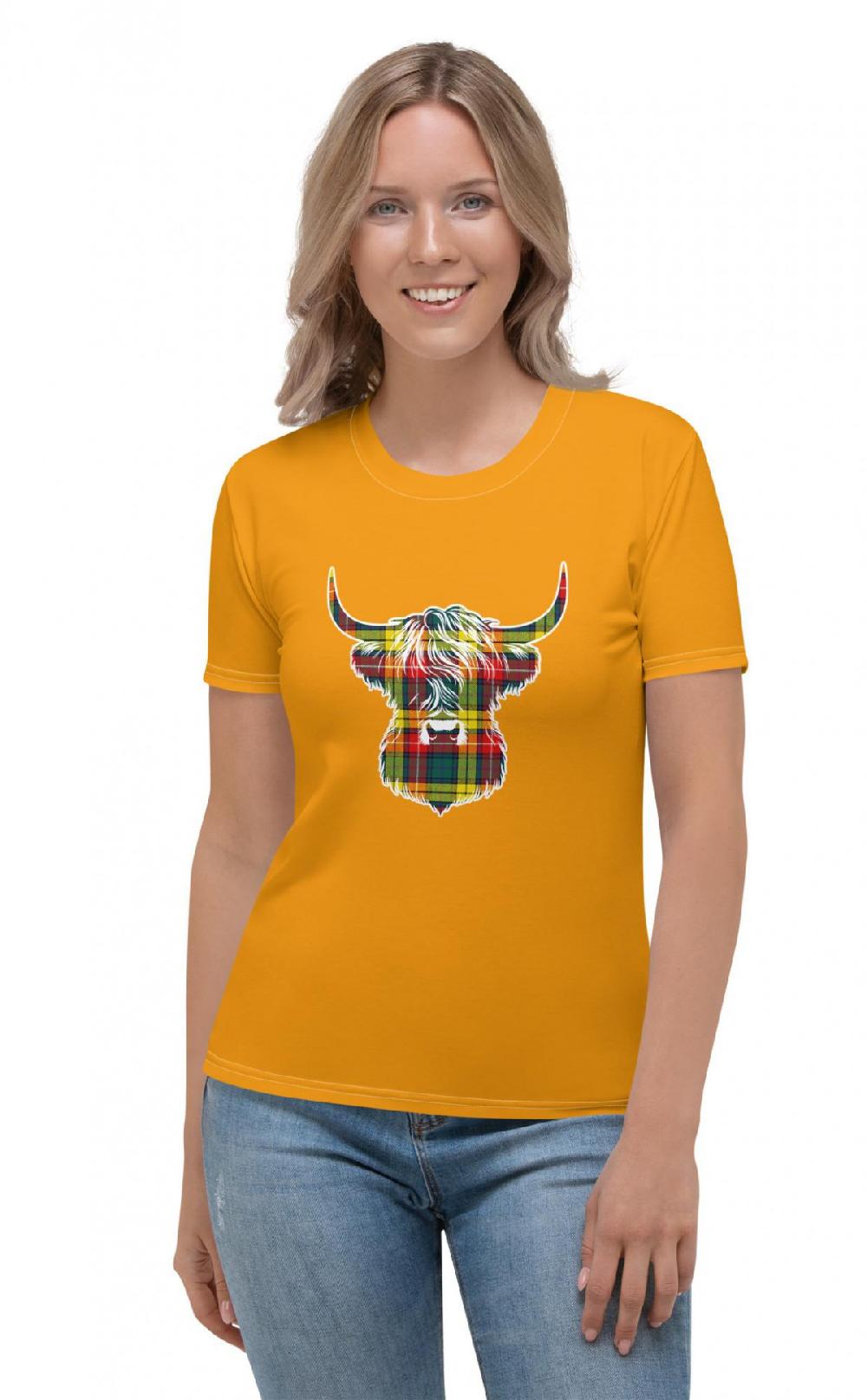 clan Premium Tartan Design Women's Crew Neck T‑shirt