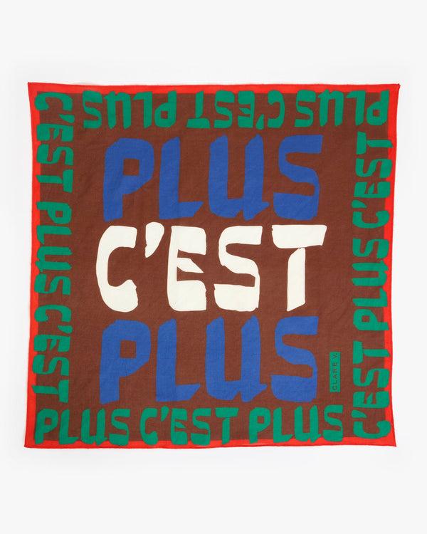 clare vivier Bandana Hazelnut w/ Multi Plus C'est Plus