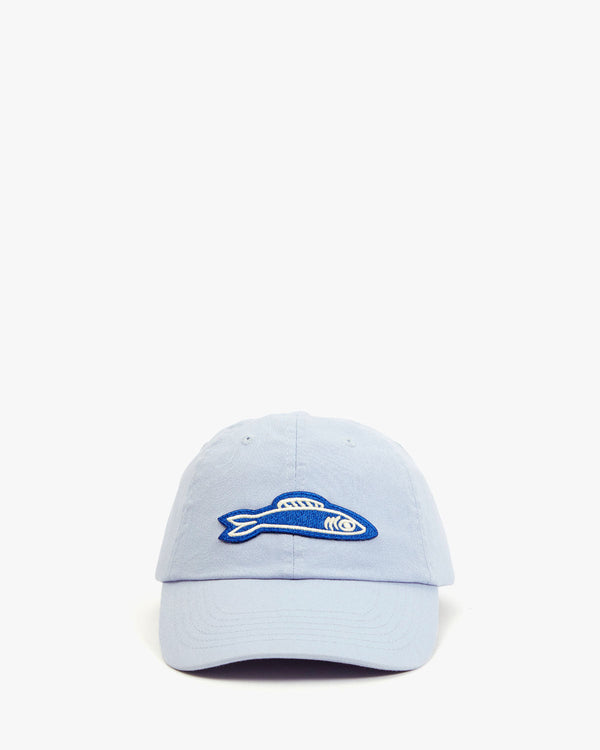 clare vivier Baseball Hat Baby Blue w/ Cobalt Sardine Patch