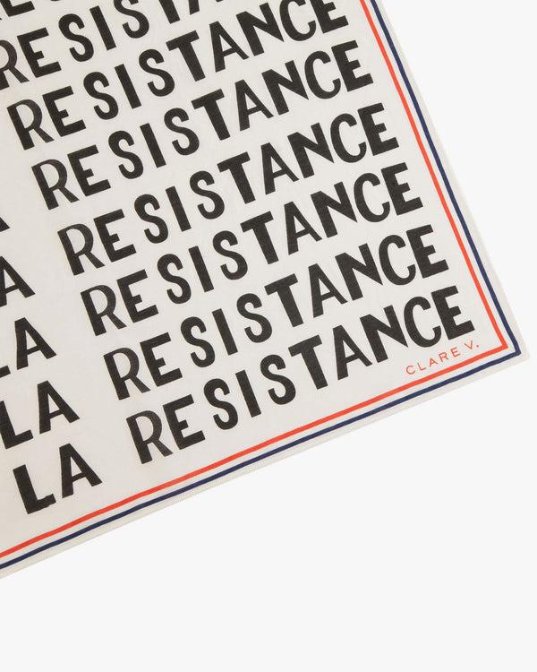 Clare Vivier Bandana Vive La Resistance