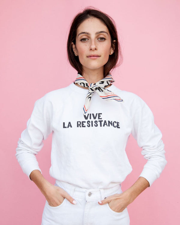 Clare Vivier Bandana Vive La Resistance