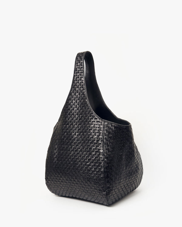 Clare Vivier Bando Black Woven Checker