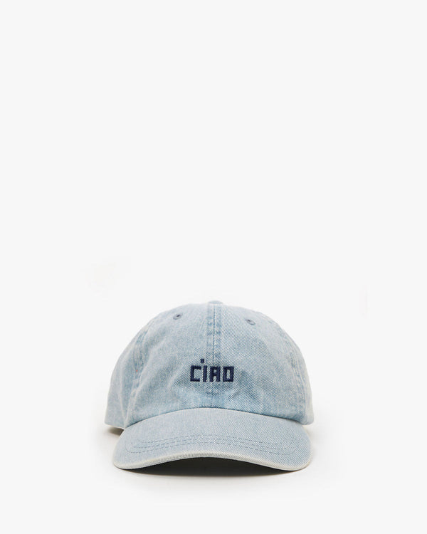clare vivier Baseball Hat Light Denim Ciao
