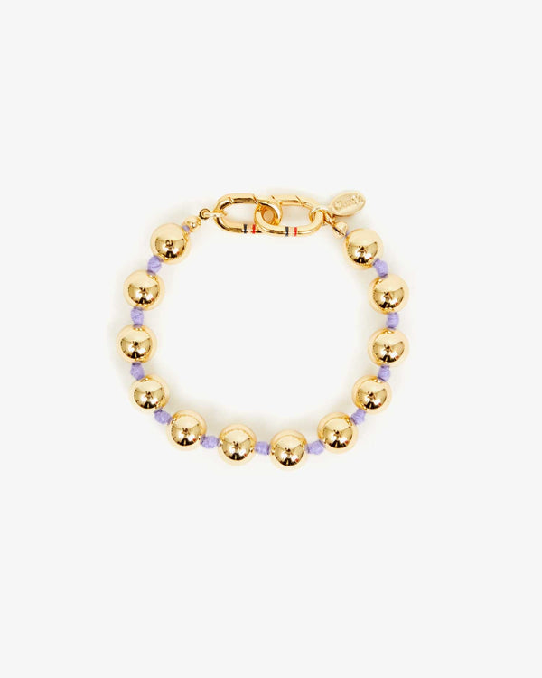 clare vivier Beaded Strand Bracelet Gold