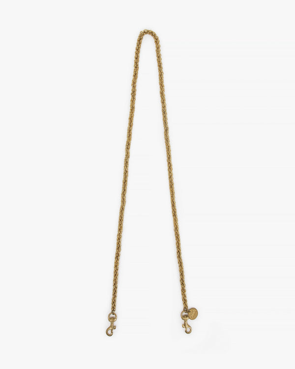 clare vivier Chain Crossbody Strap Thick Brass