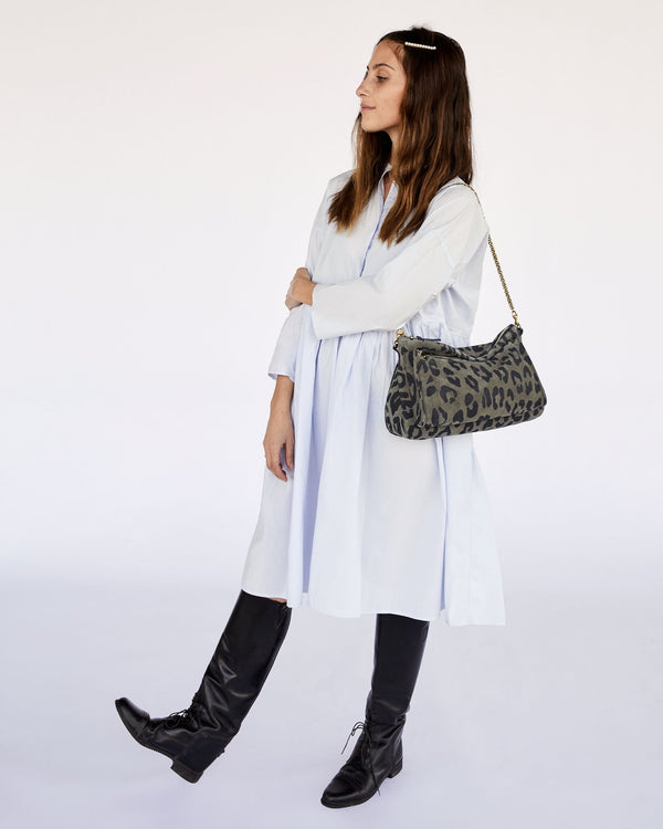 Clare Vivier Chain Shoulder Strap Thick Brass