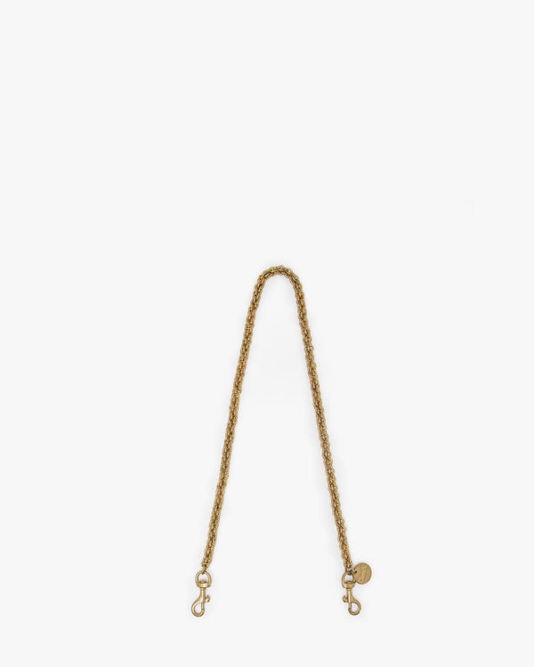 clare vivier Chain Shoulder Strap Thick Brass