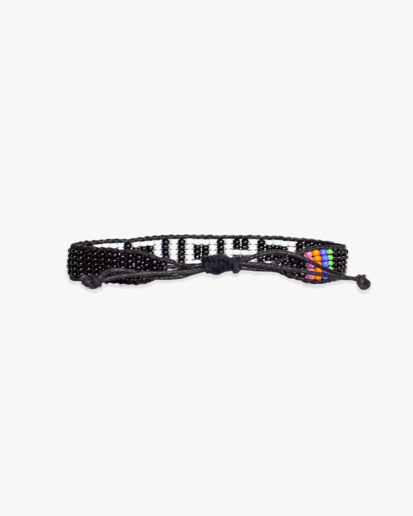 Clare Vivier Choice Woven Bracelet Black