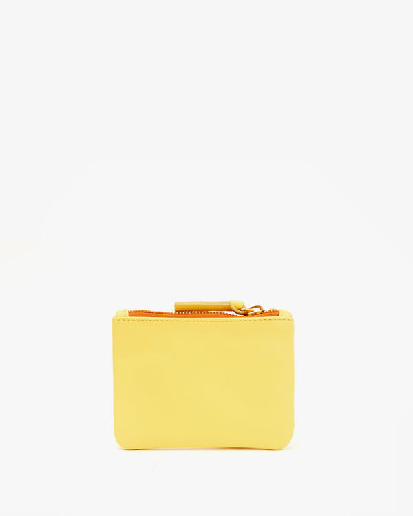 Clare Vivier Coin Clutch Butter