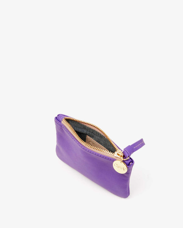 Clare Vivier Coin Clutch Iris