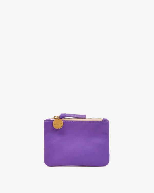 clare vivier Coin Clutch Iris