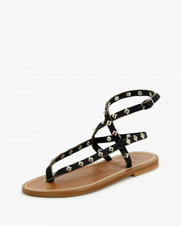 clare vivier Deltapyr Sandal Odeon Noir / 36