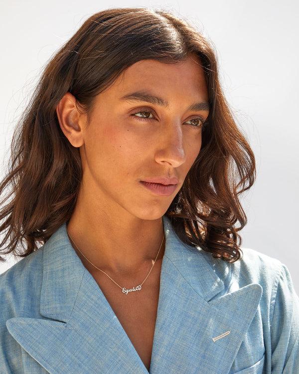 Clare Vivier Égalité Necklace 14k Gold