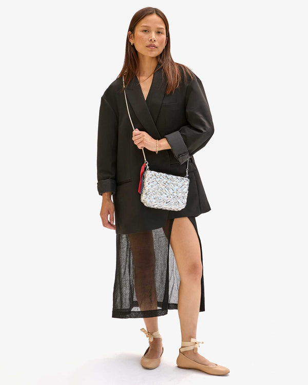 Clare Vivier Estelle Specchio Puffy Woven