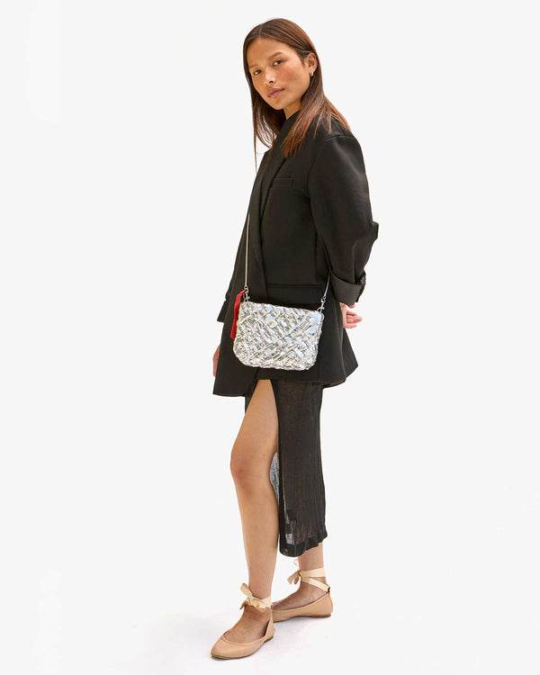 Clare Vivier Estelle Specchio Puffy Woven