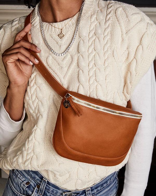 Clare Vivier Fanny Pack Tan