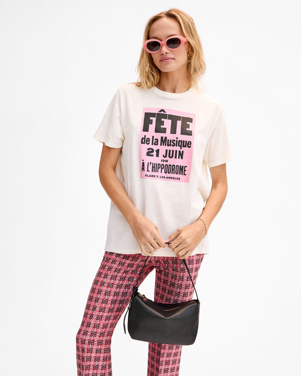 Clare Vivier Fleurine Black