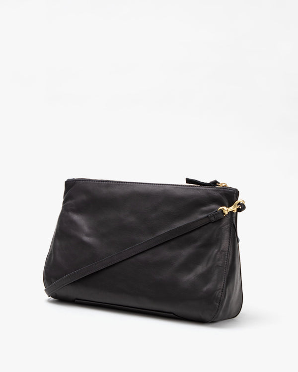 Clare Vivier Gosee Clutch Black