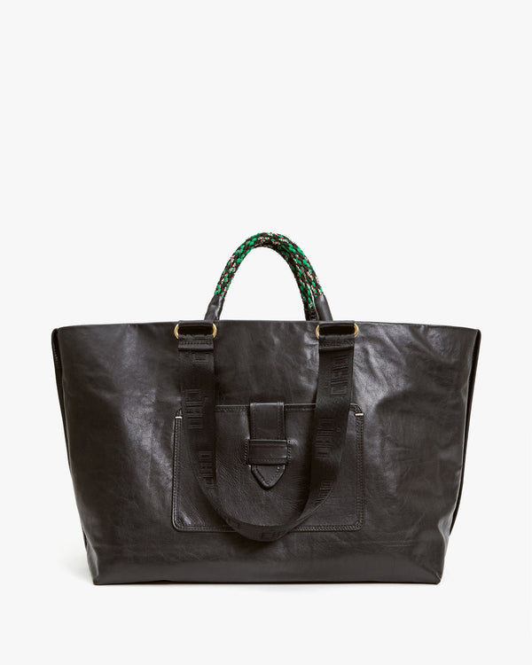 clare vivier Grande Bateau Tote Black
