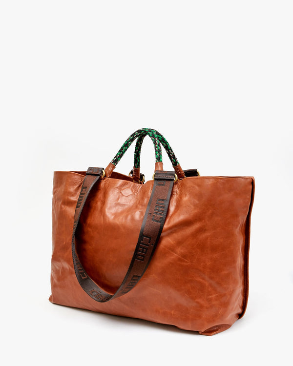Clare Vivier Grande Bateau Tote Camel