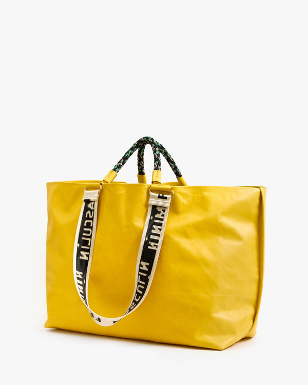 Clare Vivier Grande Bateau Tote Yellow