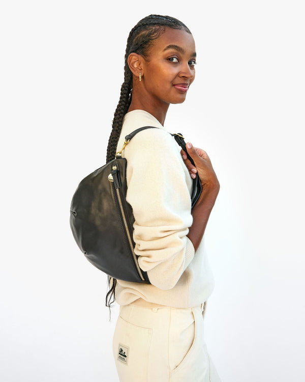 Clare Vivier Grande Fanny Black