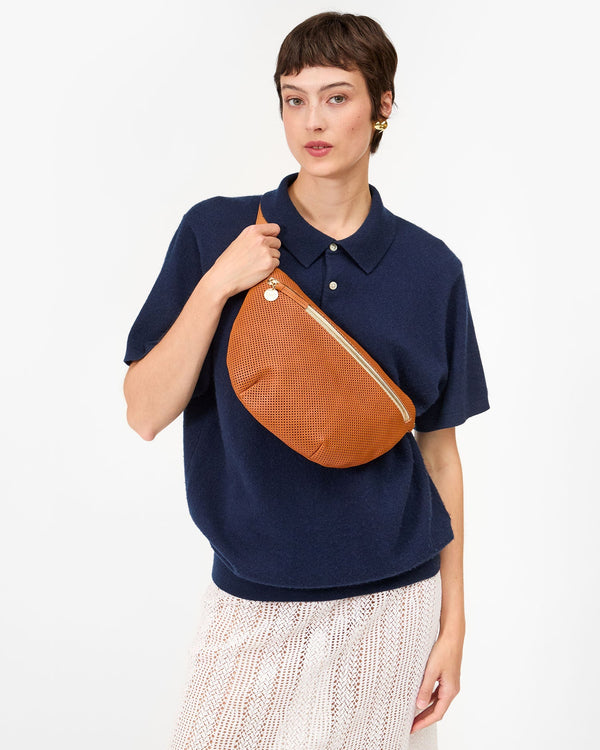 Clare Vivier Grande Fanny Cuoio Perf