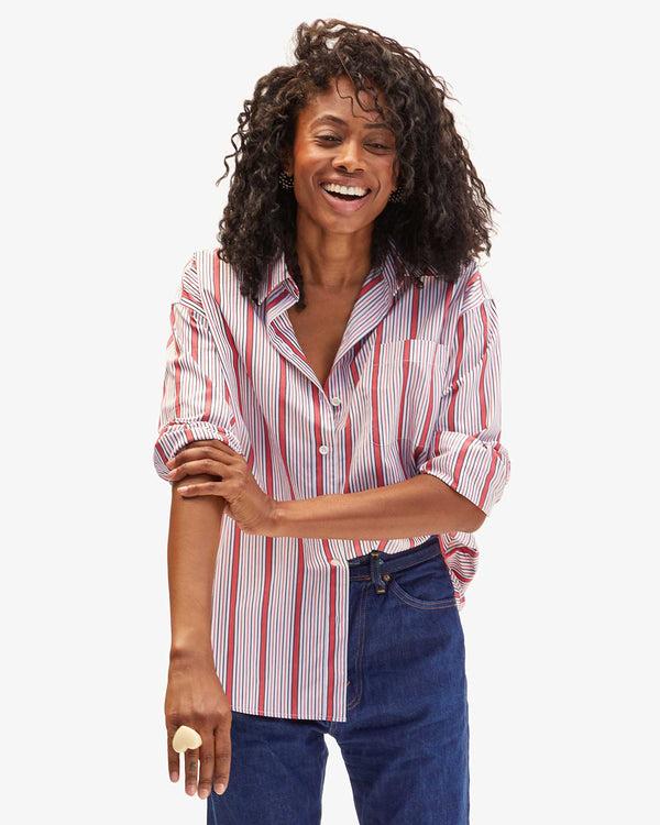 Clare Vivier Grande Heart Ring Cream