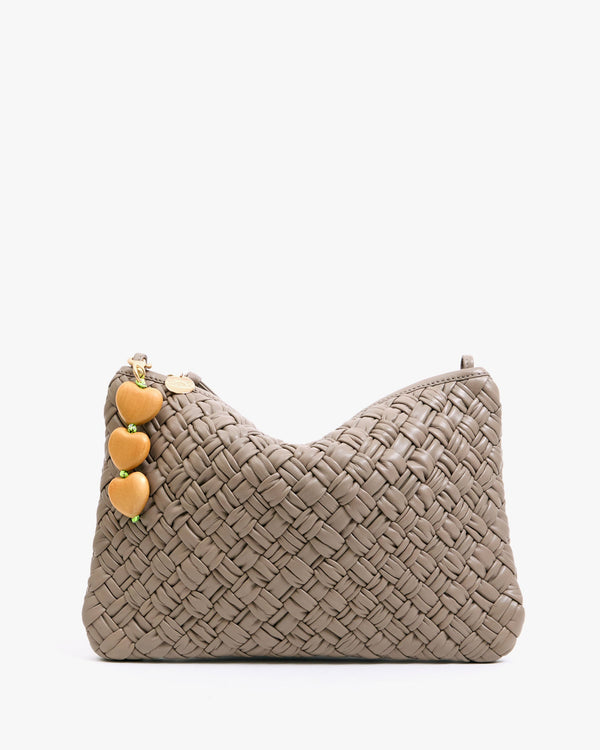 Clare Vivier Heart Fob Natural