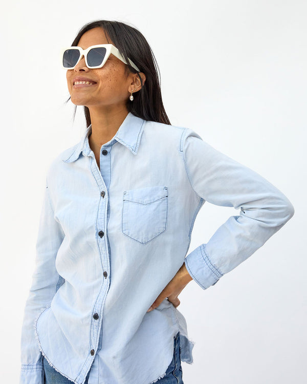 Clare Vivier Heather Sunglasses Cream