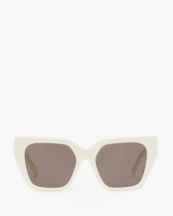 clare vivier Heather Sunglasses Cream