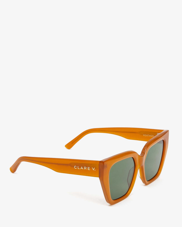Clare Vivier Heather Sunglasses Mustard