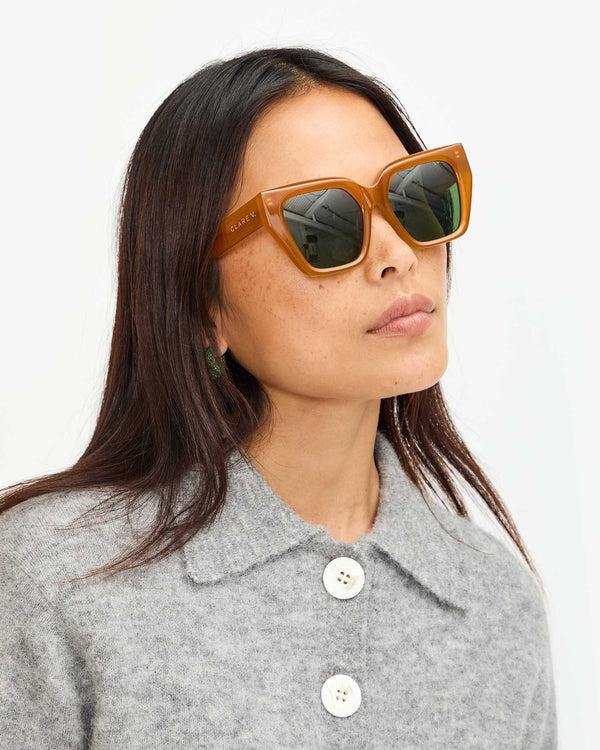 Clare Vivier Heather Sunglasses Mustard