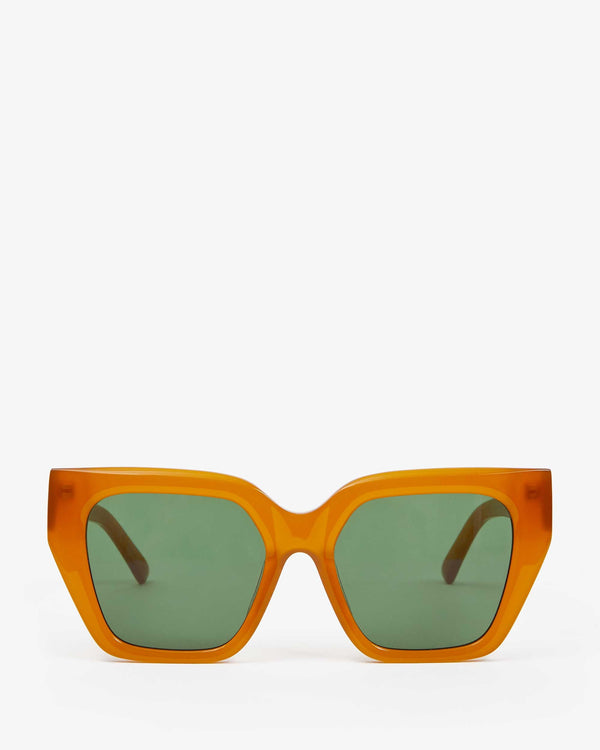 clare vivier Heather Sunglasses Mustard