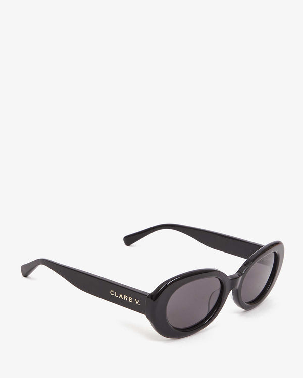 Clare Vivier Julia Sunglasses Black