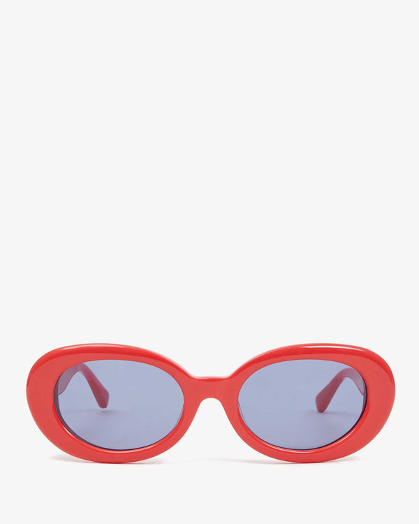 clare vivier Julia Sunglasses Red
