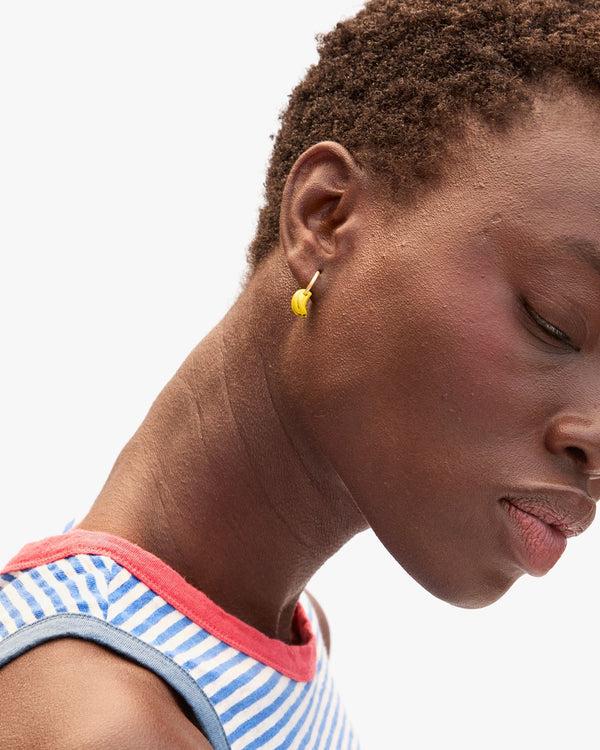 Clare Vivier La Banane Huggies Yellow