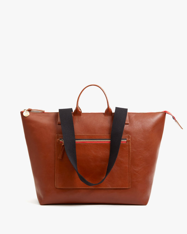 clare vivier Le Zip Sac Miel w/ Travel Pocket