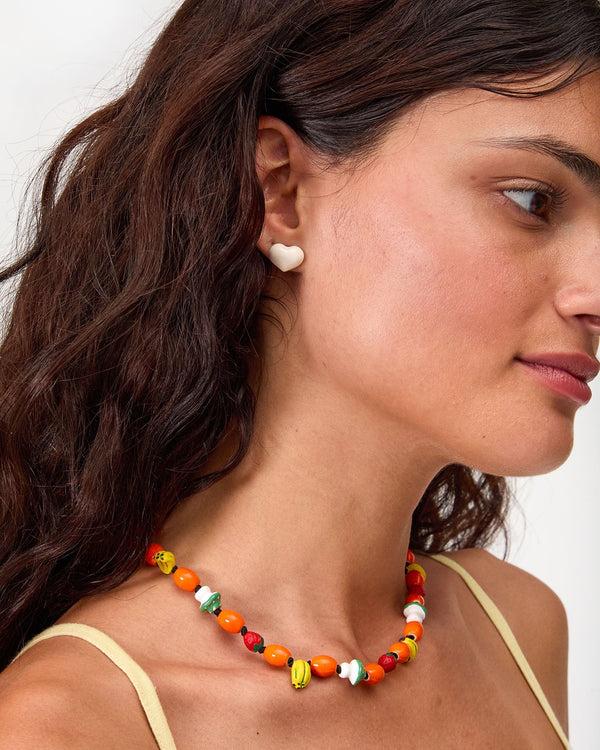 Clare Vivier Les Fruits De CV Necklace Multi