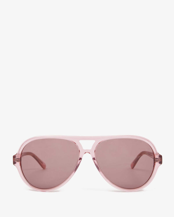 clare vivier Lizzie Sunglasses Dark Rose