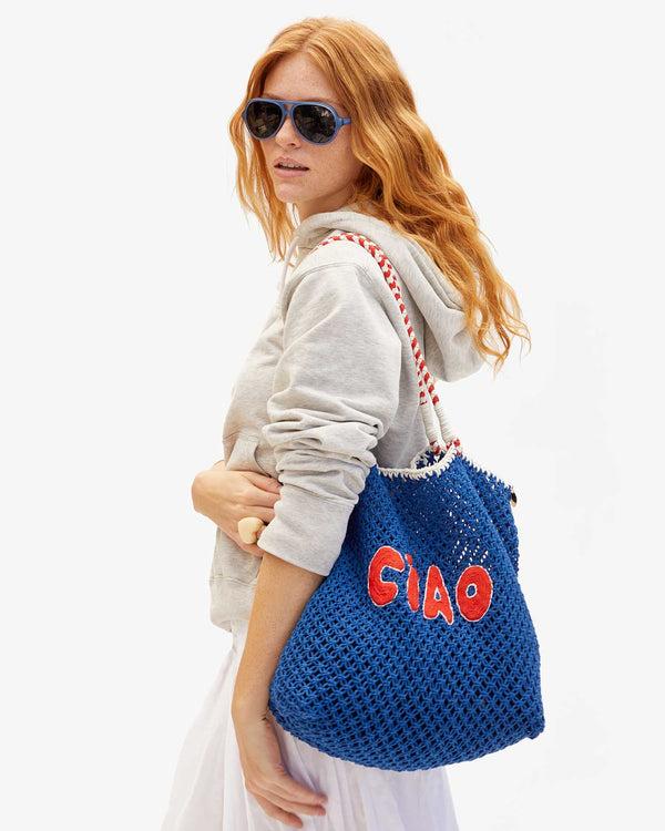 Clare Vivier Lizzie Sunglasses Petrol Blue