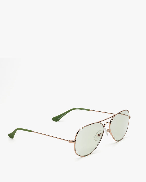 Clare Vivier Mabuhay Readers Gold Green / 1.00