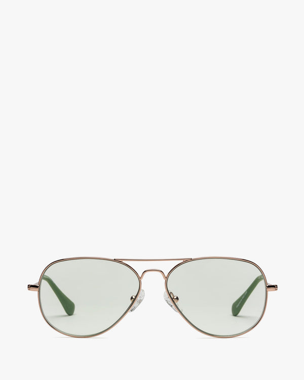 clare vivier Mabuhay Readers Gold Green / 1.00