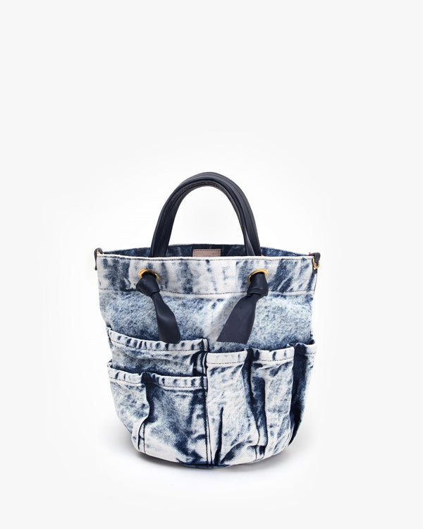 clare vivier Marine Acid Wash Denim