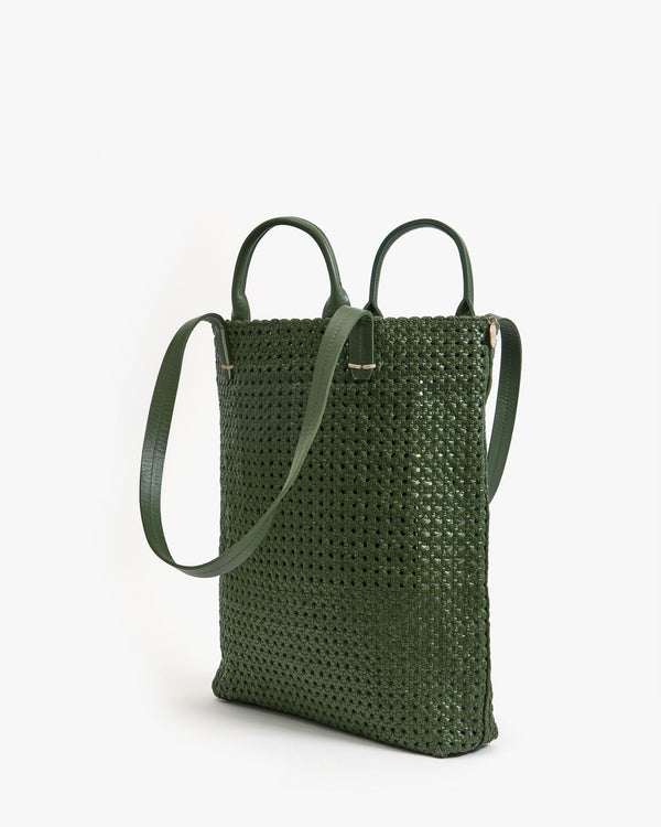 Clare Vivier Micheline Army Rattan