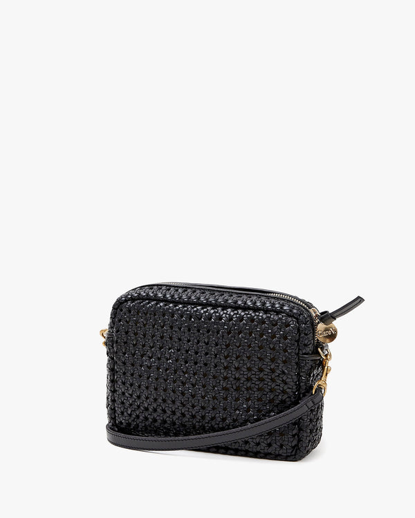 Clare Vivier Midi Sac Black Rattan